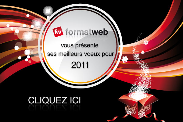 Formatweb vous pr&eacute;sente ses meilleurs voeux