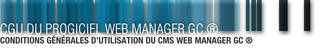 CGU - Web Manager GC ®